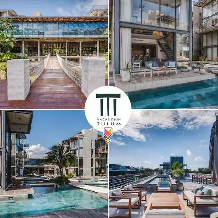 1Br Swim Up Loft W Cenote Big Gym Pools Apartment